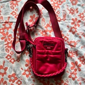 MZ Wallace Mini Bowery Crossbody in punch